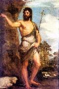 St. John the Baptist er TIZIANO Vecellio